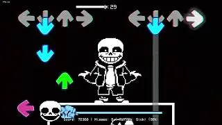 FNF!VS LAST BREATH SANS ~ Beatiful-day