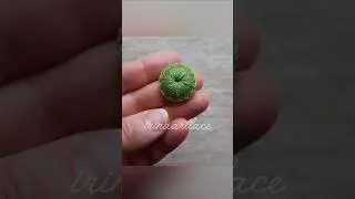 ✅ Пуговка крючком Элемент ирландского кружева