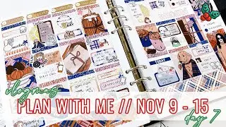VLOGMAS DAY 7 🎄 Plan With Me // Nov 9 - Nov 15 // My Plans for YouTube!