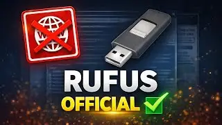 How to Install Rufus | Create Bootable Windows 11 & 10 USB Drive | Latest Version Rufu