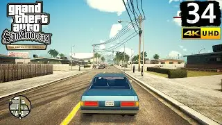 GTA San Andreas Definitive Edition Gameplay Walkthrough Part 34 - PC 4K 60FPS No Commentary