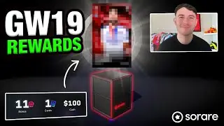 Opening Sorare GW19 Rewards & Crafting 2x Cards 🎁