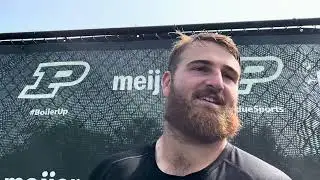 Gus Hartwig says this O-line is the best he’s seen at Purdue
