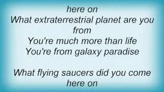 Stevie Wonder - Galaxy Paradise Lyrics