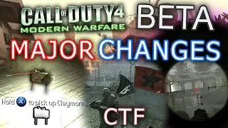 CoD4 BETA MAJOR DIFFERENCES
