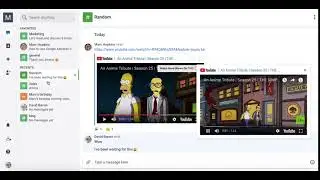 Embedded videos in Chanty