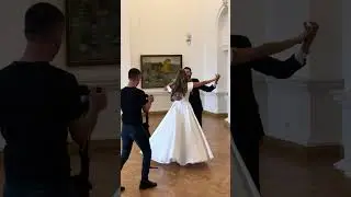 Первые свадебные танец подготовка пробные съемки от Fly Studio