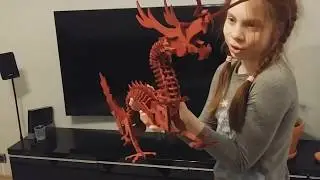 22. Дракон. Scroll saw Dragon