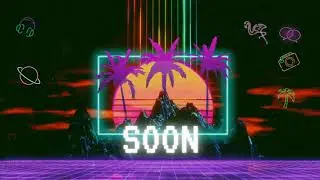 Retro Neon Banner - Part 1 (Twitch) - #Canva