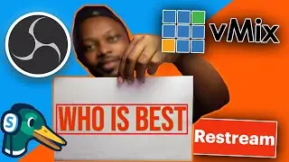 What is the BEST LIVE STREAMING SOFTWARE you should use for 2021 / 2022