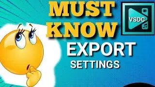 How To Export A Video In VSDC FREE VIDEO EDITOR (beginners)