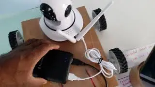 WiFi Controlled Robot Car Using NodeMCU | V380 Live Camera Monitoring System