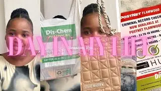 VLOG: Life Update yap| GRWM to go get my Criminal Clearance Checked| Dischem Haul
