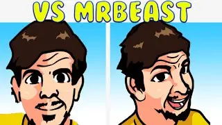 Friday Night Funkin vs MrBeast Full Week Perfect Combo [FNF MOD/HARD]