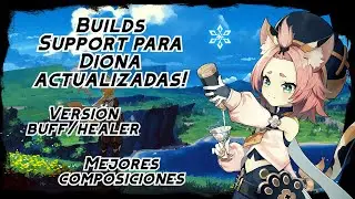 Build Diona 2.0 (Support, buffos, healer...)-Genshin Impact
