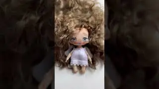 Шью кукол из ткани Авторские игрушки своими руками #куклы #doll #подпишись #творчество #шортс