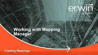Mapping Manager Creating Mappings v12