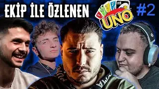 BU EKİP İLE UNO BİR BAŞKA OLUYOR!  ( EKİP İLE ÖZLENEN UNO PART 2  )