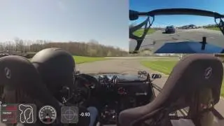Exocet @ Waterford Hills - Personal best lap, Smoking car, and a Crash - April 2017