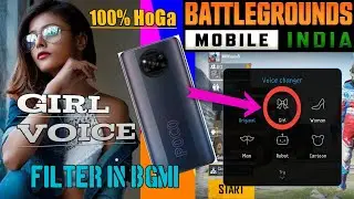 Poco X3pro Voice Changer Feature || Battleground Mobile India voice changer New Feature 🔥🙆