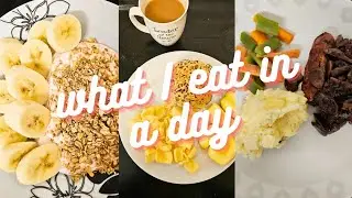What I eat in a day - trying to eat well! #wieiad