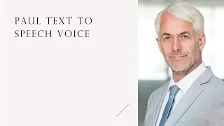 Paul voice text to speech