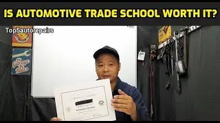IS AUTOMOTIVE SCHOOL WORTH IT??