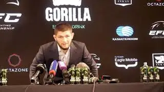 Пресс-конференция Хабиба по покупке GFC