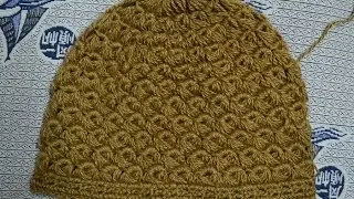 Шапочка, связанная на линейке (knitted cap on straightedge)