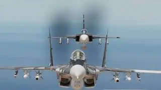 Mig-29 And Jas Gripen In DCS!#shorts