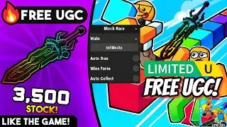 [FREE UGC] Roblox Block Race Script - Infinite Blocks & More