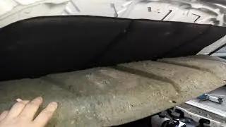 Шумоизоляция капота Foton Sauvana часть 4