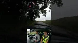 Driving on country roads. 