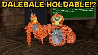 I MADE A CUSTOM DALEBALE BEAN MONKE HOLDABLE IN GORILLA TAG VR!! 