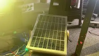 One axis solar cell tracking arduino uno