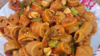 बचे हुए गेहूं के आटे से बनाया टेस्टी पास्ता # viral # ytvideo #trending 