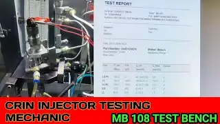 0445120074 VOLVO INJECTOR TESTING ! CRIN INJECTOR TEST BENCH ! CRIN INJECTOR MEASUREMENTS