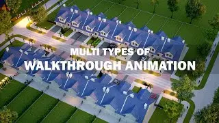 Walkthrough Animation in 3ds Max Tutorial | Populate Animation in 3ds Max | Desk FX ( Part 1 )