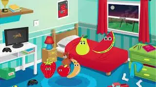 2025 Five Cute Fruits Jumping 