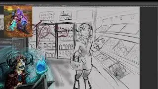 Faebruary drawing session