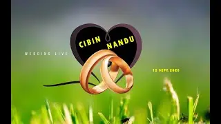 Cibin - Nandu wedding reception live streaming
