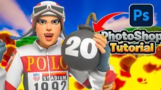 How to Make *GODLY* Fortnite Thumbnails (PhotoShop Tutorial)