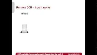 How-to No. 41 — Recognition available remotely with ABBYY Recognition Server 3.0.