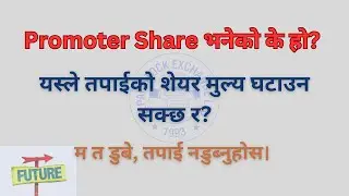 Promoter Shares and Their Effects || NEPSE
