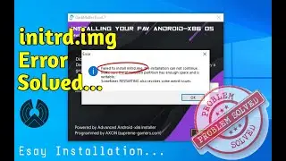 Initrd.img Error Solved 💯 - Dark Matter OS Installation (🔥Easy Method🔥) #தமிழில்