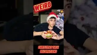 Weird Christmas tree decorations