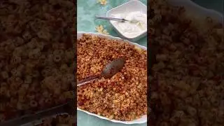 MAKARNAYI MUTLAKA BÖYLE YAPIN VE YİYİN👌💯#shortsvideo#makarna#short#shortvideo