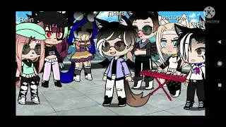 гача клуб " песенный батл " между нами🙃🥰💜Ч. О 💙