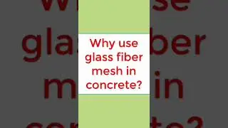Glass fiber mesh use in concrete || TeklaBD || Engr Maidul
