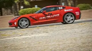Corvette Stingray Z51 lapping at Ron Fellows Spring Mountain
